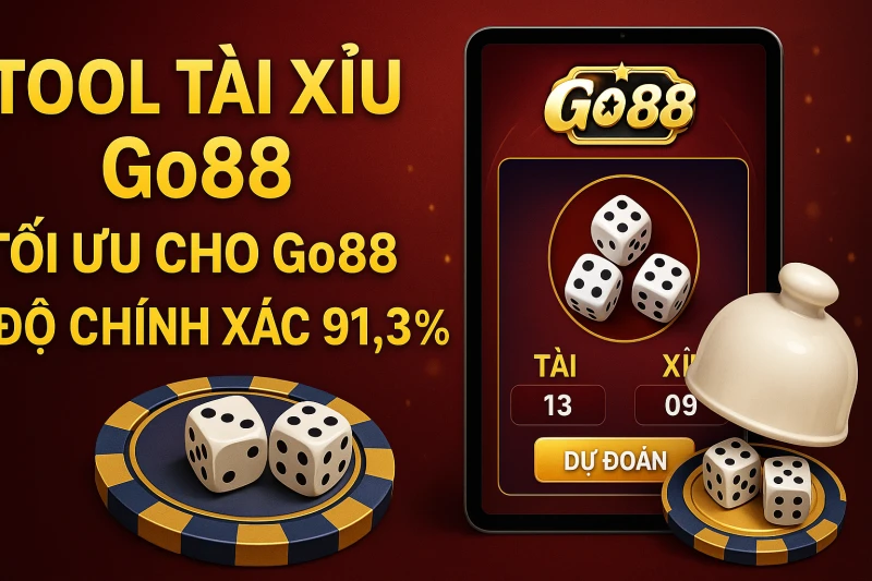 Tool Tài Xỉu Go88 - Tối Ưu Cho Go88 | Độ Chính Xác 91.3%