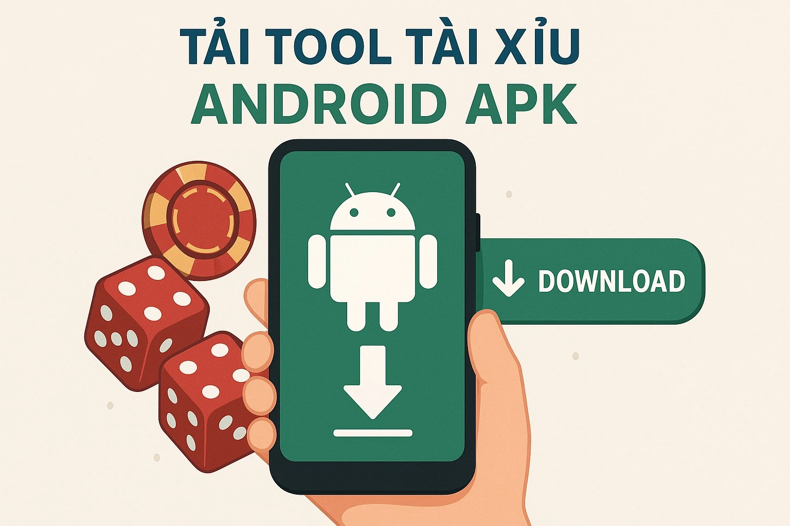 Tải Tool Tài Xỉu Android APK - Không Cần Root | AI Dự Đoán 87.5% Chính Xác
